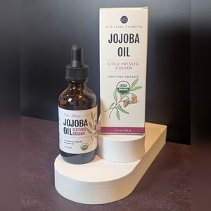 Kate Blanc Cosmetics USDA Organic Cold Pressed Jojoba Oil VGC 2 oz Nearly Full